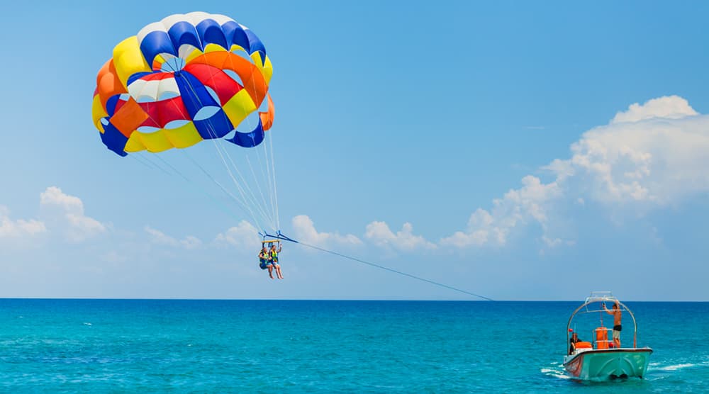 Parasailing Adventure + West Bay Beach – Roatán shore excursion
